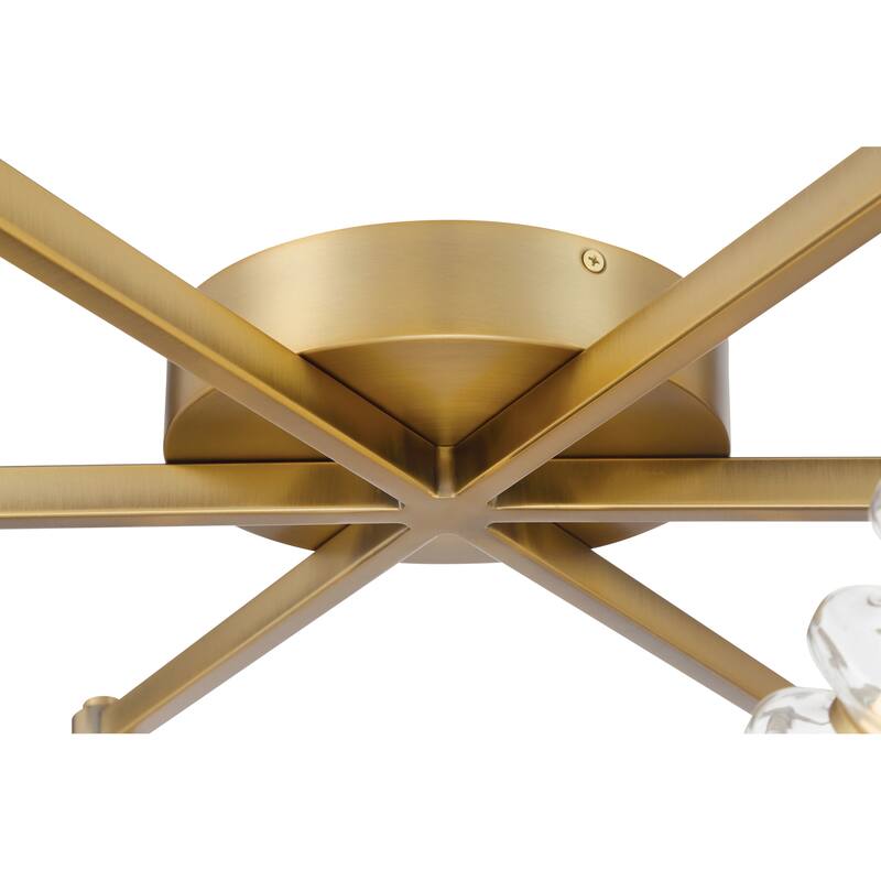 Minka Lavery 5645-L Pearl 28" Wide Semi-Flush Ceiling Fixture