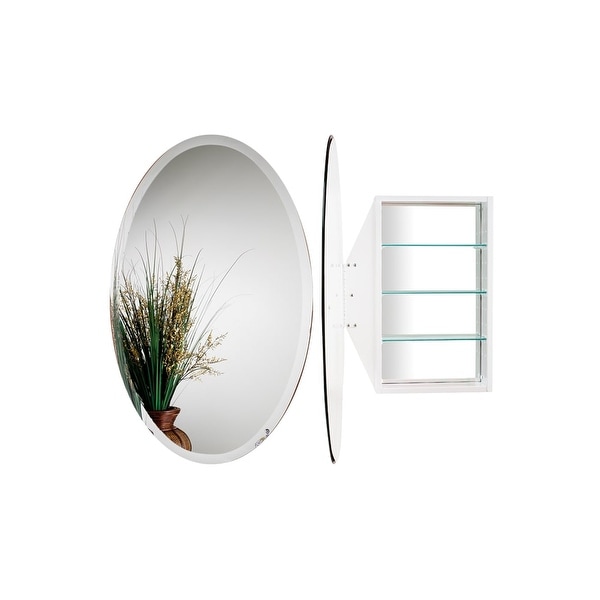 Shop Alno MC4910 Standard Oval 24" x 35-7/8" Oval Single ...