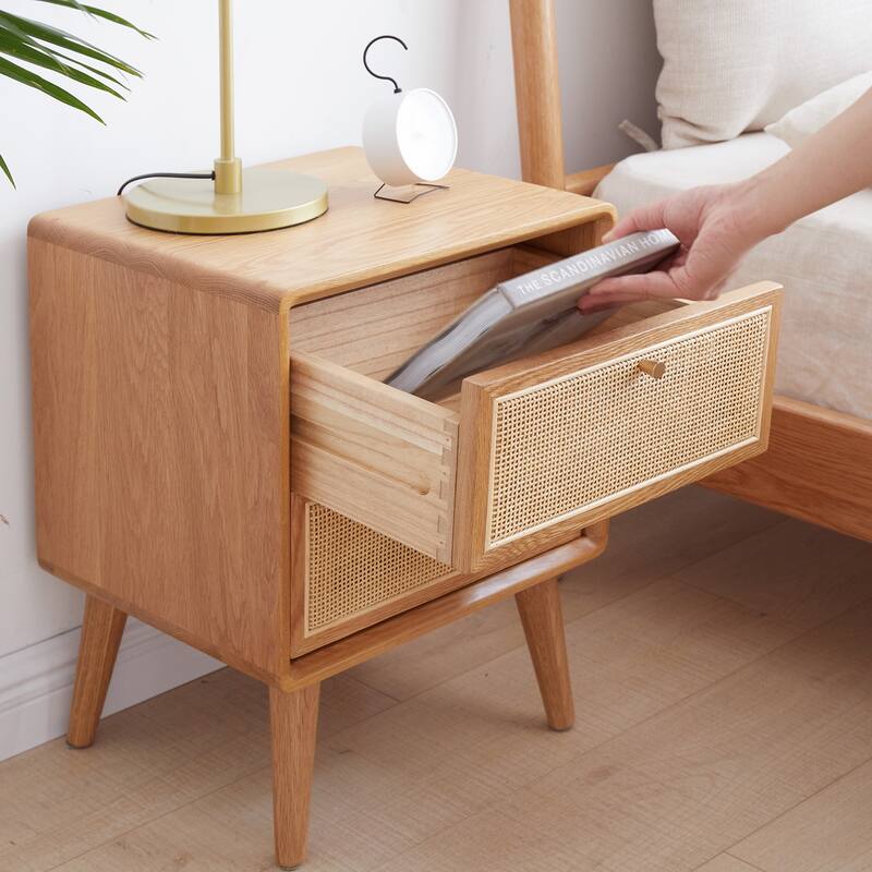 Small Dressing Table Side Table Night Stand Natural Coffee Table