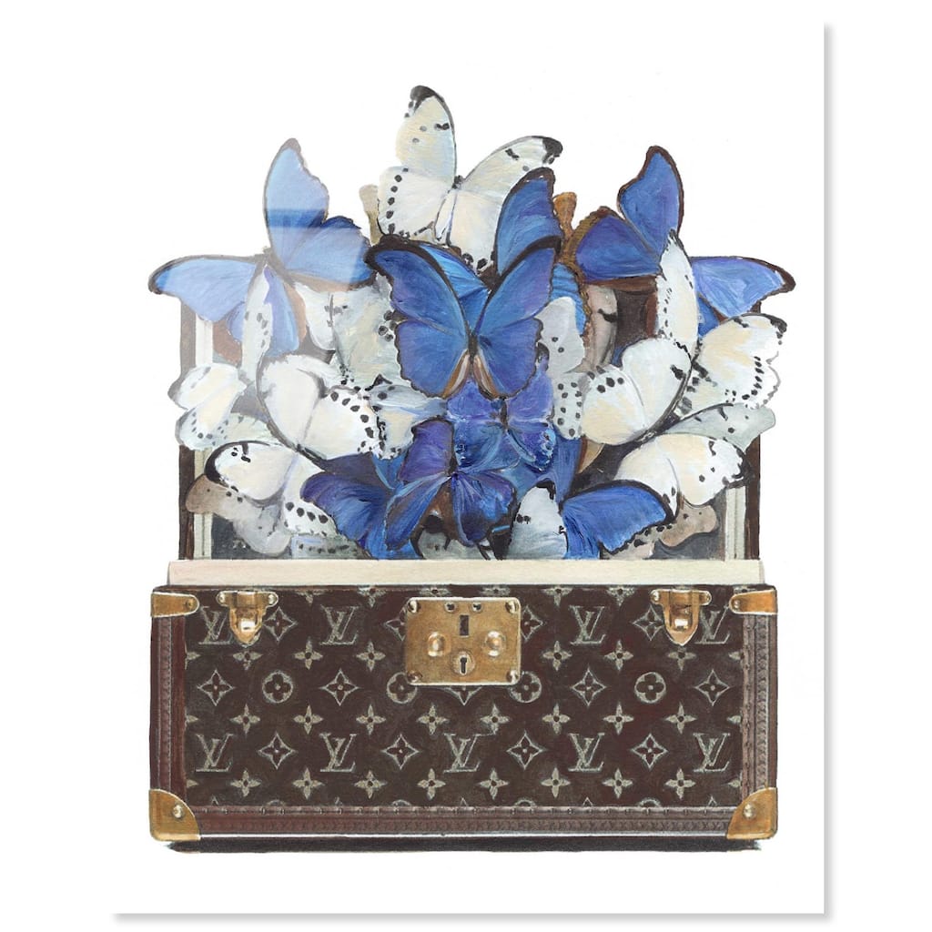 Luxurious Butterflies Acrylic by Art Remedy, Ready to Hang