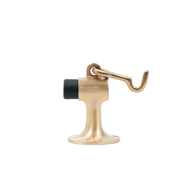 Shop Ives Fs446 3 3 4 Height Cast Brass Floor Door Stop With