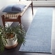 preview thumbnail 10 of 45, SAFAVIEH Vision Hellin Contemporary Solid Rug 2' x 10' Runner - Blue - Runner