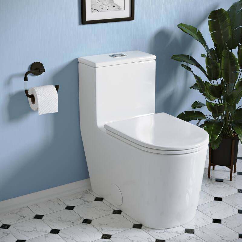 Swiss Madison SM-1T330 Liberte 1.6 GPF Dual Flush One Piece Elongated