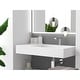 preview thumbnail 8 of 175, Juniper Stone Solid Surface Wall-mounted Vessel Sink