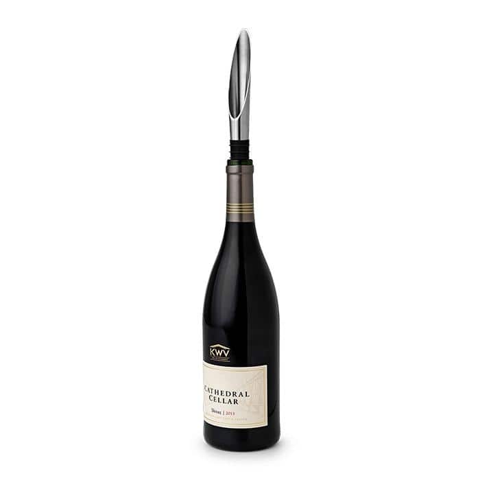 Rosendahl Grand Cru Pourer, Black/Steel - H: 3.1"