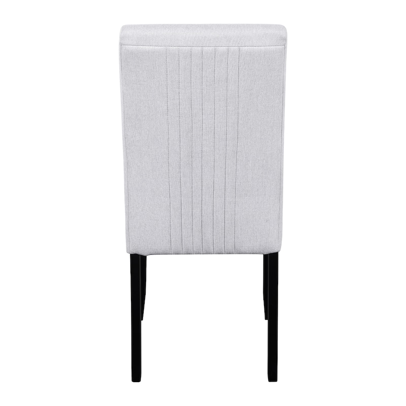 Round Dining Table Sets with Cross Base and 4 Dining Chairs, Set of 5