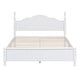 preview thumbnail 10 of 8, Queen Size Wood Platform Bed Frame,Retro Style Platform Bed