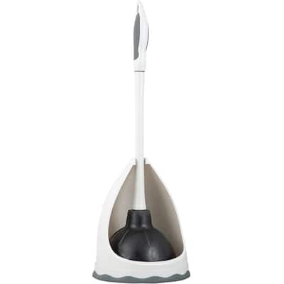 Toilet Plunger with Caddy
