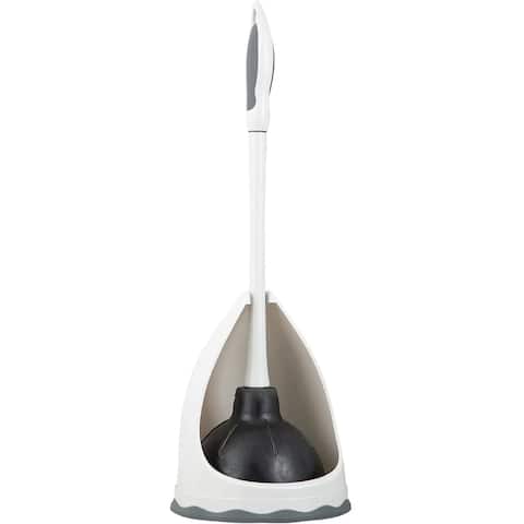 Toilet Plunger with Caddy