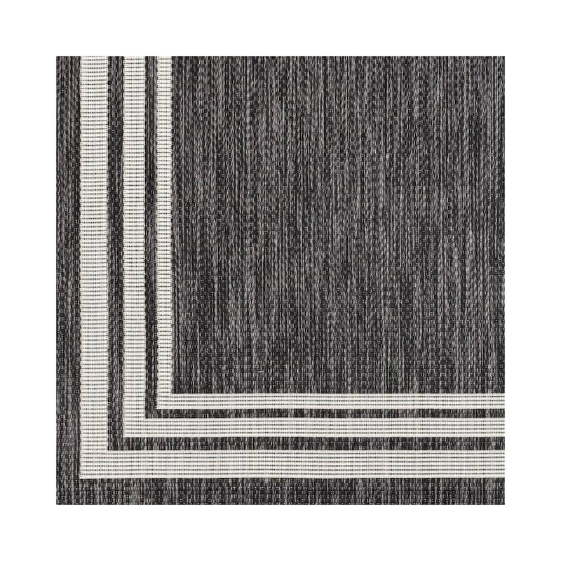 Livabliss Eagean Updated Traditional Stripe Indoor / OutdoorArea Rug