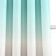preview thumbnail 25 of 27, Lush Decor Ombre Fiesta Room Darkening Window Curtain Panel Pair