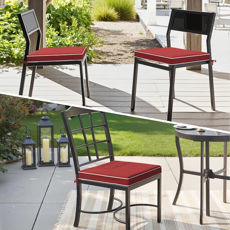 Outdoor Indoor Dining Chairs Cushion Set Seat Pad Chair Cushion
