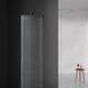 Kichae Square Stainless Steel Rain Shower Head with Silicone Nozzle