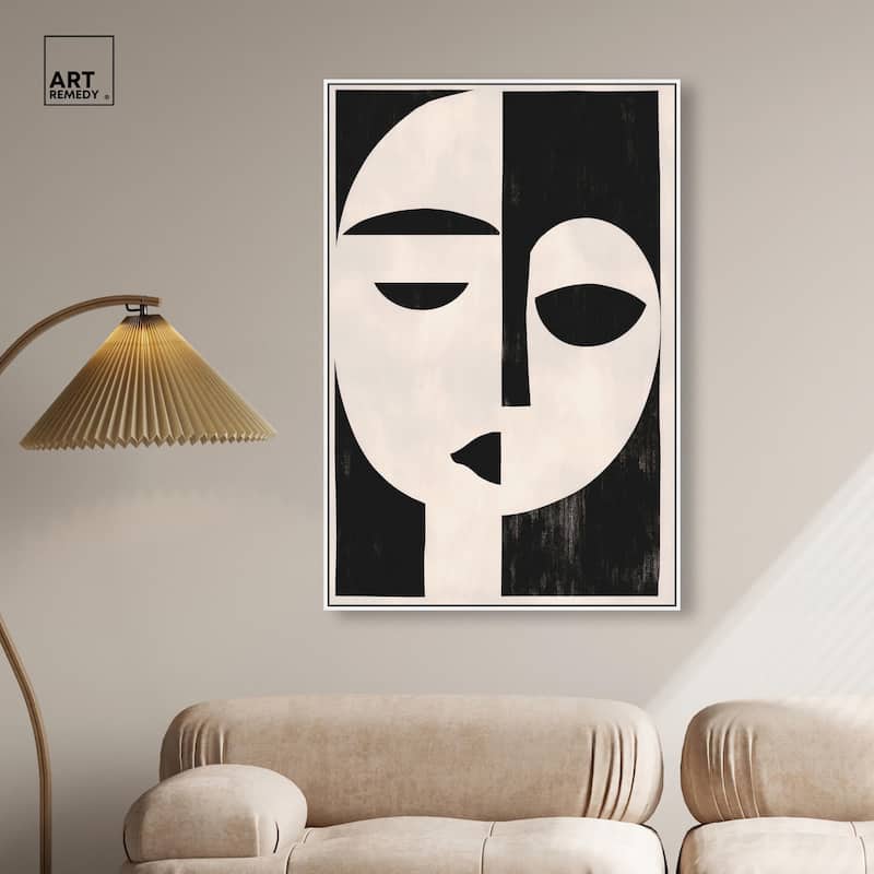 The Mask I Canvas by Art Remedy