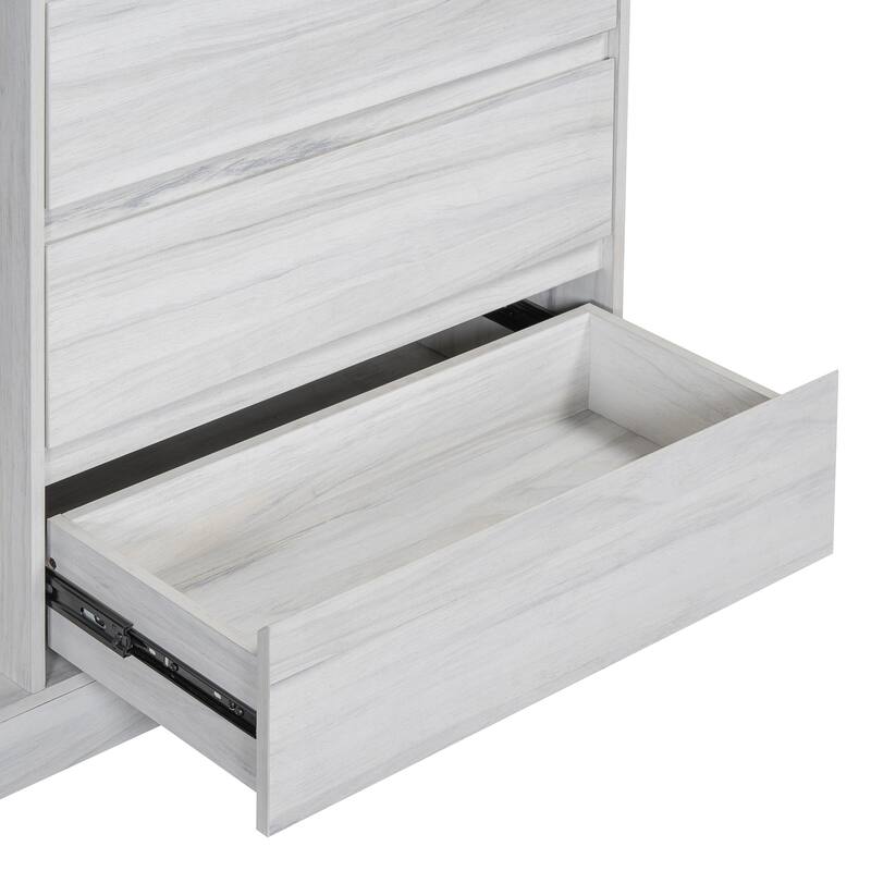 Wardrobe with 4 Drawers and 3 Shelves