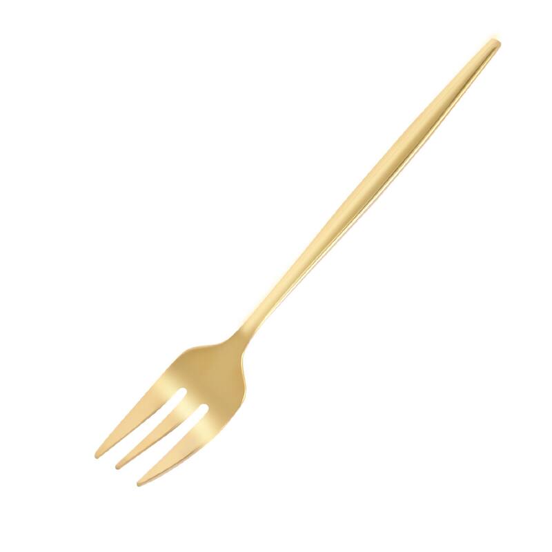 90Piece Stainless Steel Silverware Gold Flatware Set On Sale Bed