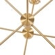 preview thumbnail 6 of 10, INK+IVY Calista 8-Light Metal Chandelier with Globe Bulbs
