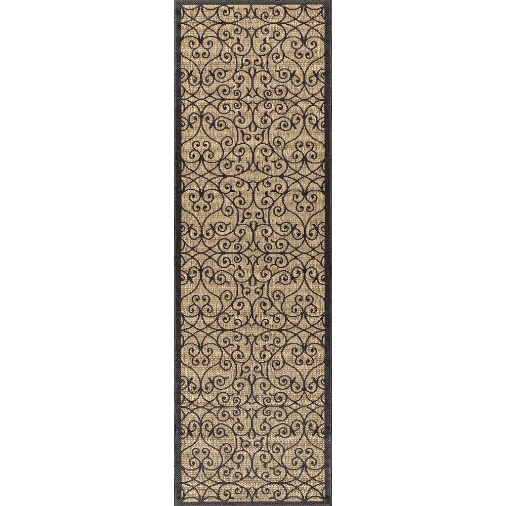 JONATHAN Y Ourika Textured Weave Indoor/Outdoor Area Rug