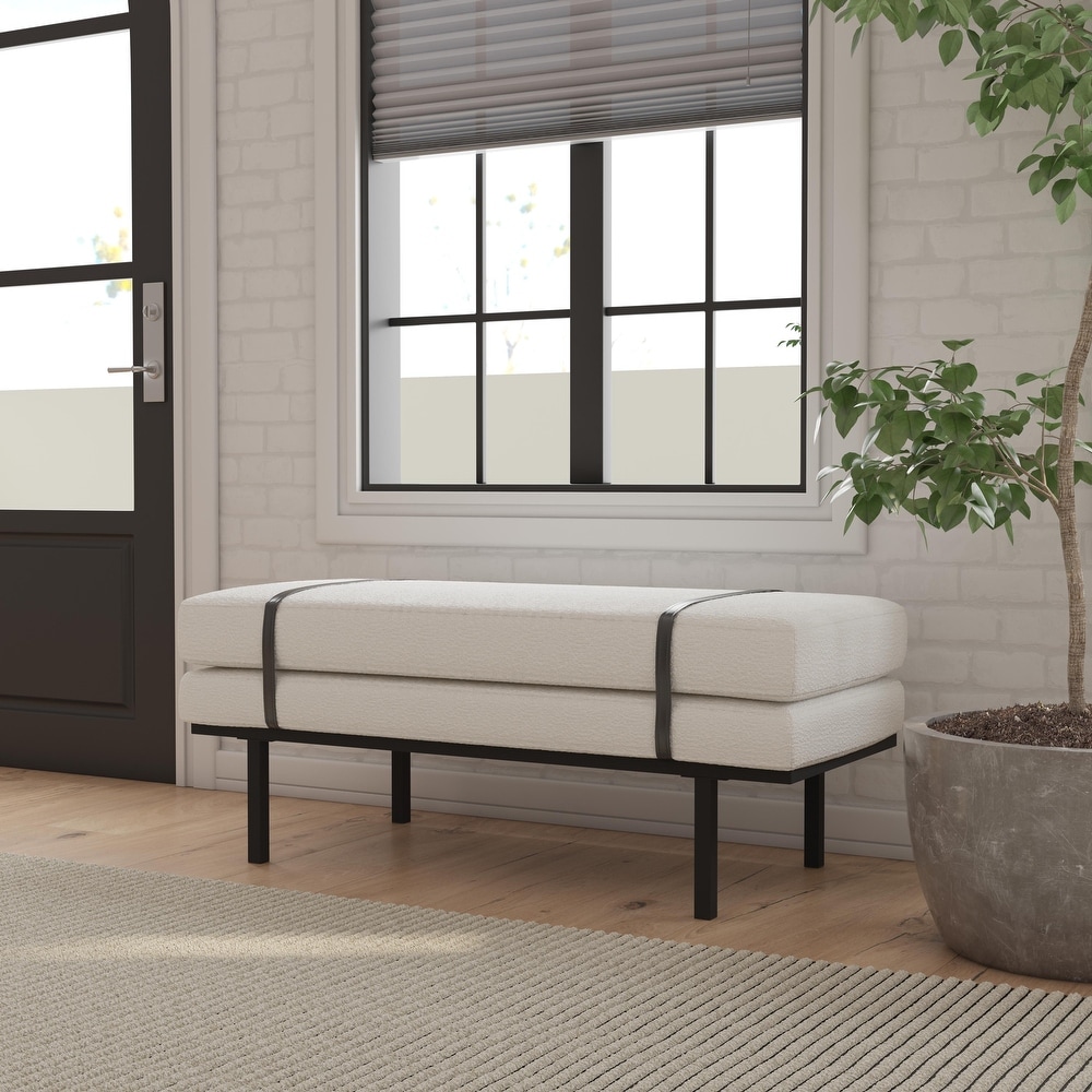 Industrial HomePop Benches Bed Bath Beyond