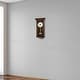 preview thumbnail 2 of 0, Howard Miller Jasmine Chiming Wall Clock with Pendulum Cherry