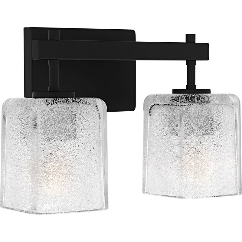 Brenthouse 2-Light Matte Black Bath Light