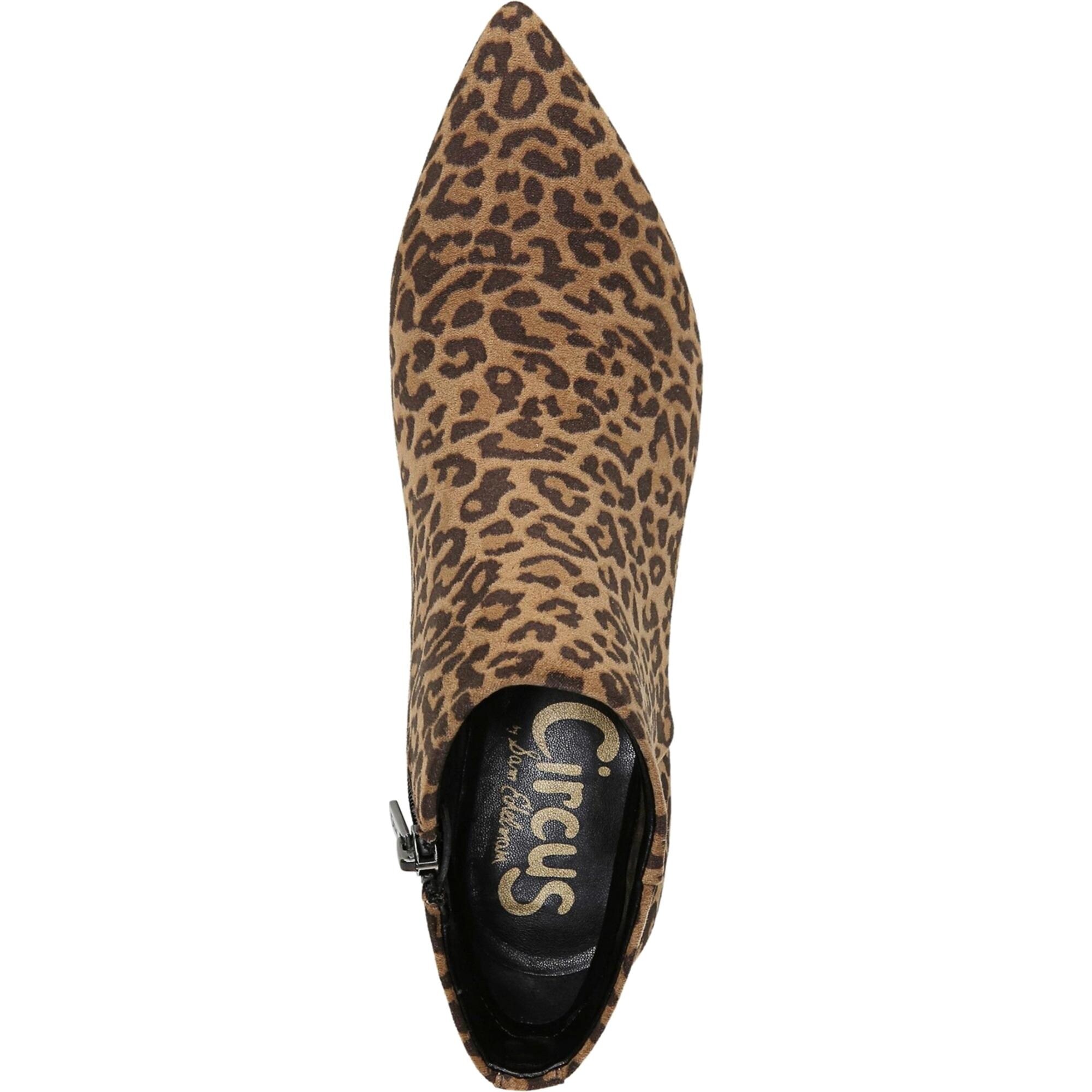 circus by sam edelman leopard booties