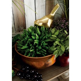Copper Iron Rustic Planter (Set of 4)