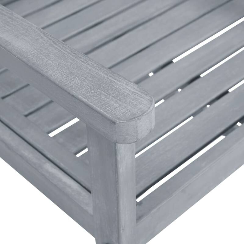 vidaXL Patio Chairs Outdoor Chair with Cushions for Deck Solid Wood Acacia