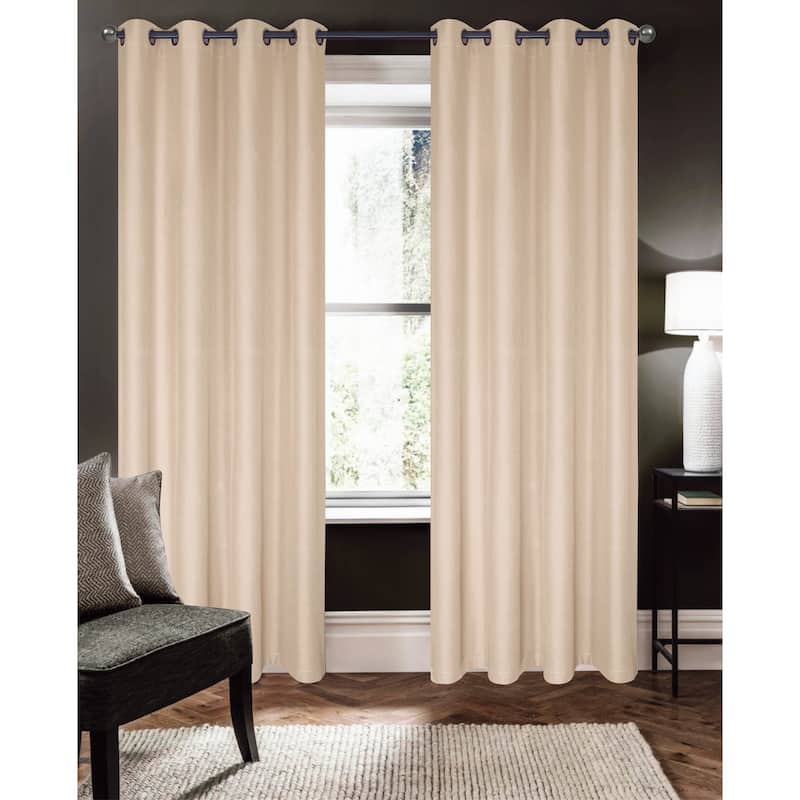 Cabana Room Darkening Grommet Window Panel 84"