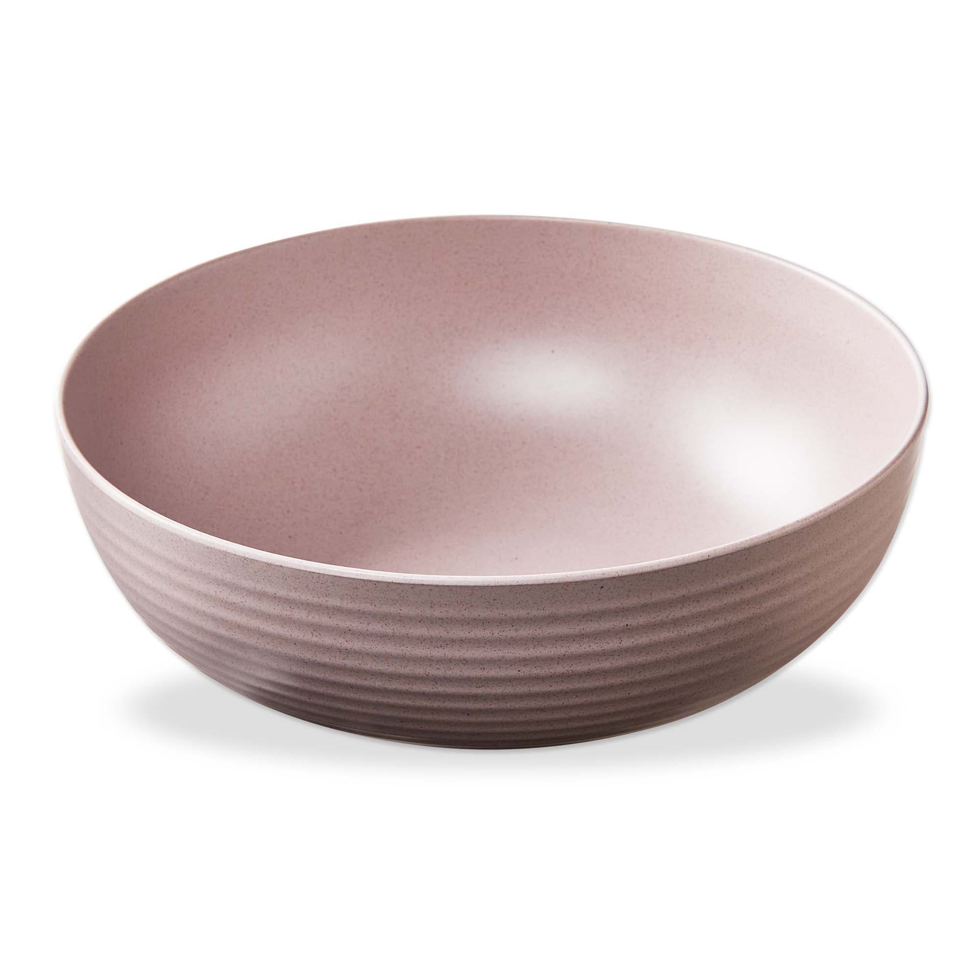 Brooklyn Lavender Purple Melamine Serving Bowl 12 x 12 x 3.75 Dishwasher Safe Everyday Use