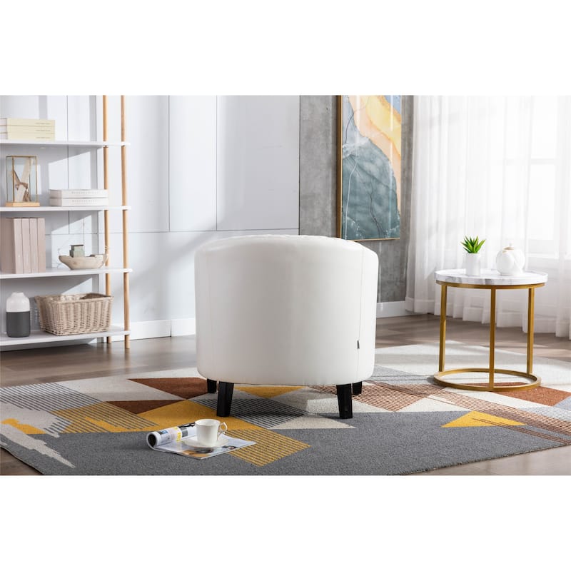 Club Chairs with nailheads and solid wood legs