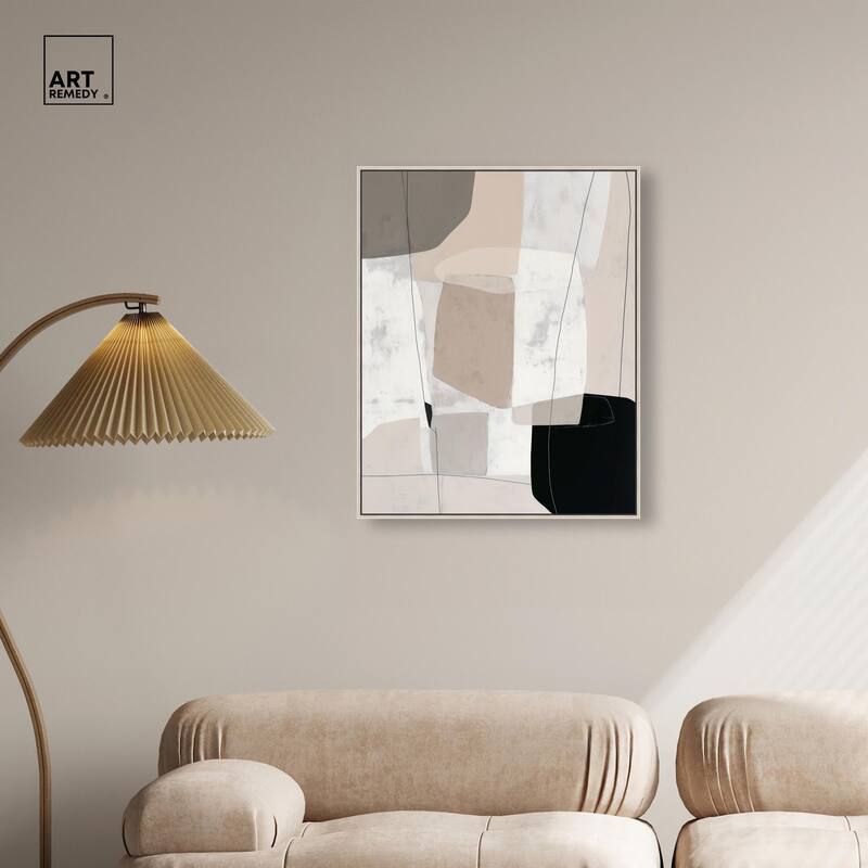 Neutral Forms I Canvas by Art Remedy