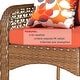 preview thumbnail 17 of 60, OVIOS 4-piece Water-Resistant Wicker Deep Seating Outdoor Sofa Set
