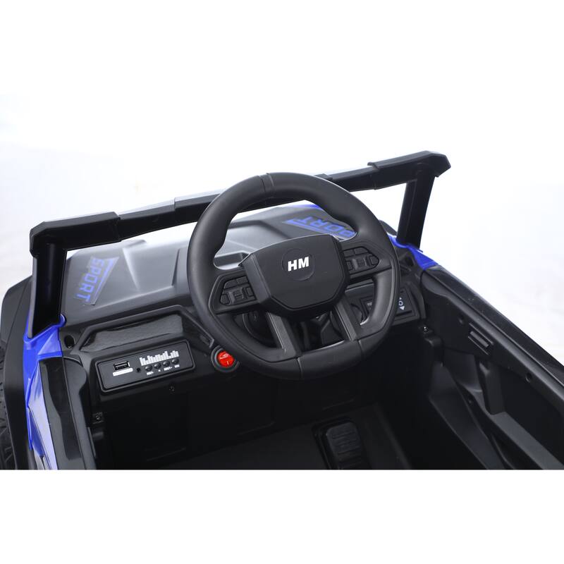 Ride On Car, Kids Electric UTV Car, Ride On Car For Kids,12V Ride On Utv Toy Electric Car With Remote Control