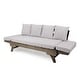 preview thumbnail 11 of 24, Ottavio Outdoor Daybed with Cushions by Christopher Knight Home