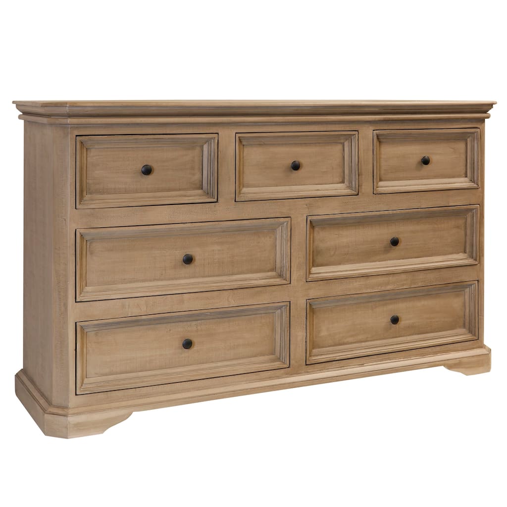 StyleCraft Toscana 7-Drawer Dresser - Heritage Oak