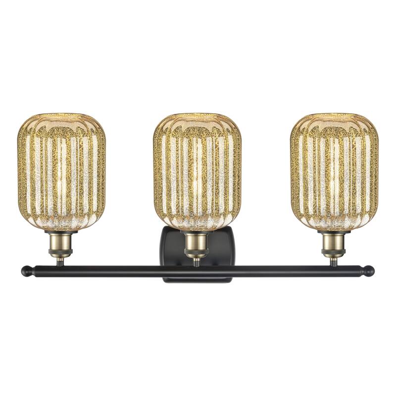 Innovations Lighting Endless Possibilities Ballston - Preston - 3 Light 27" Jar Shade Bath Vanity Light