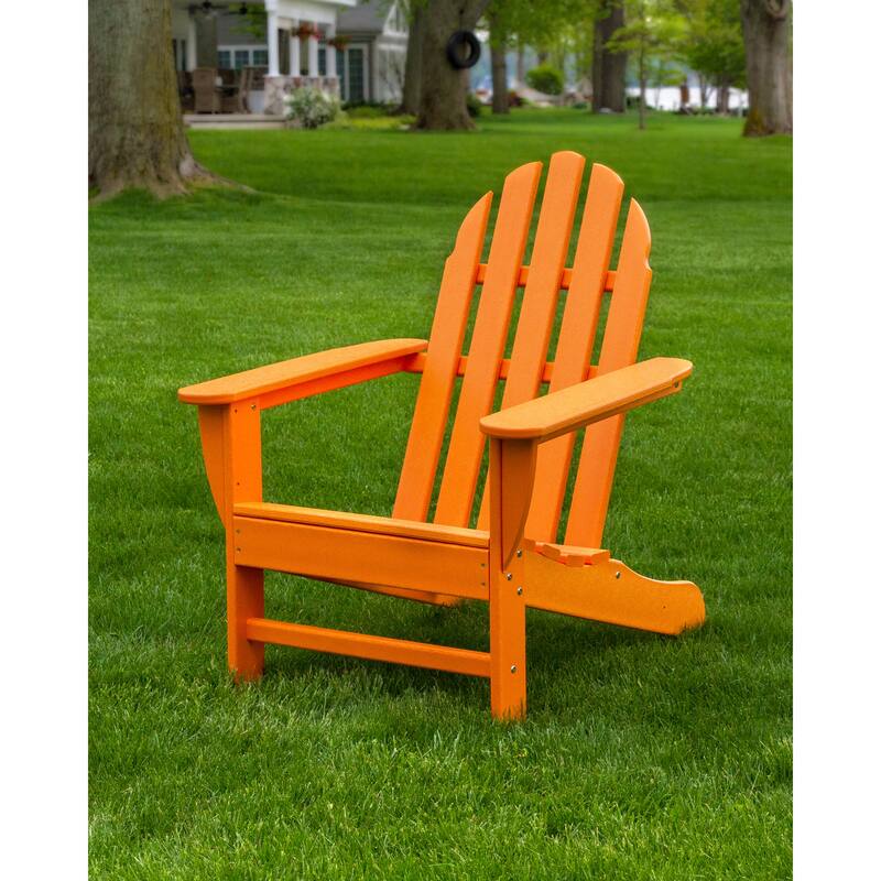 POLYWOOD Classic Plastic Outdoor Adirondack Chair