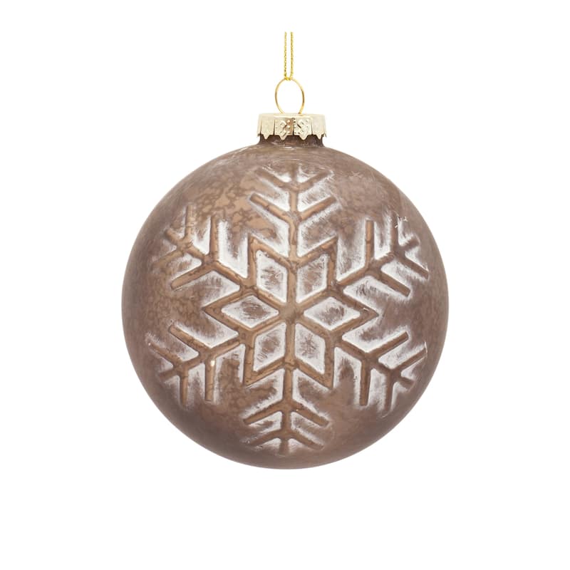 Glass Ball Ornament (Set of 4)