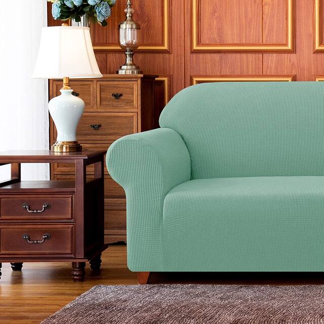 Subrtex Stretch Armchair Slipcover 1 Piece Spandex Furniture Protector
