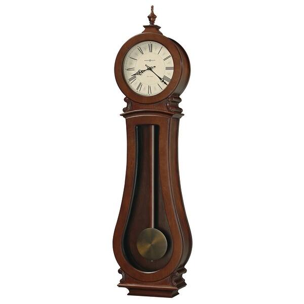 slide 2 of 3, Howard Miller Arendall II Hardwood Chiming Grandfather Clock Cherry