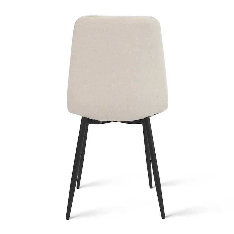 Modern Fabric Upholstered Dining Chairs (Set of 4) - 34"x18"x18"