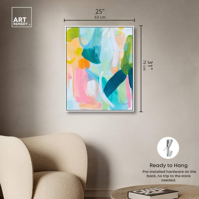 Layered Lush II Canvas by Art Remedy