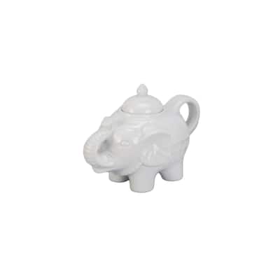 BIA Cordon Bleu Elephant Teapot Sugar Bowl Creamer - 28oz Teapot, 10oz Sugar Bowl, 11oz Creamer