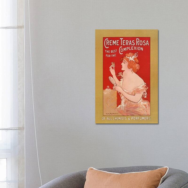 iCanvas "Vintage Ad Poster" by Unknown Artist Canvas Print - 26x18x1.5