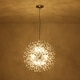 preview thumbnail 48 of 89, 8/9/16-Light Modern Glam Linear Sputnik Globe Pendant Island Light Firework Starburst Crystal Chandelier with Crystal Beads