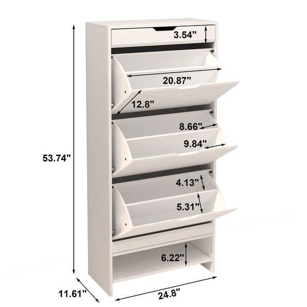 Tipping Bucket Shoe Cabinetnull
