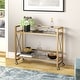 preview thumbnail 21 of 30, Holly Bar Cart in Blackened Bronze Brass