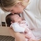 preview thumbnail 2 of 3, HALO SleepSack swaddle, Micro-fleece, Pink Daisy,SM, 3-6M - small