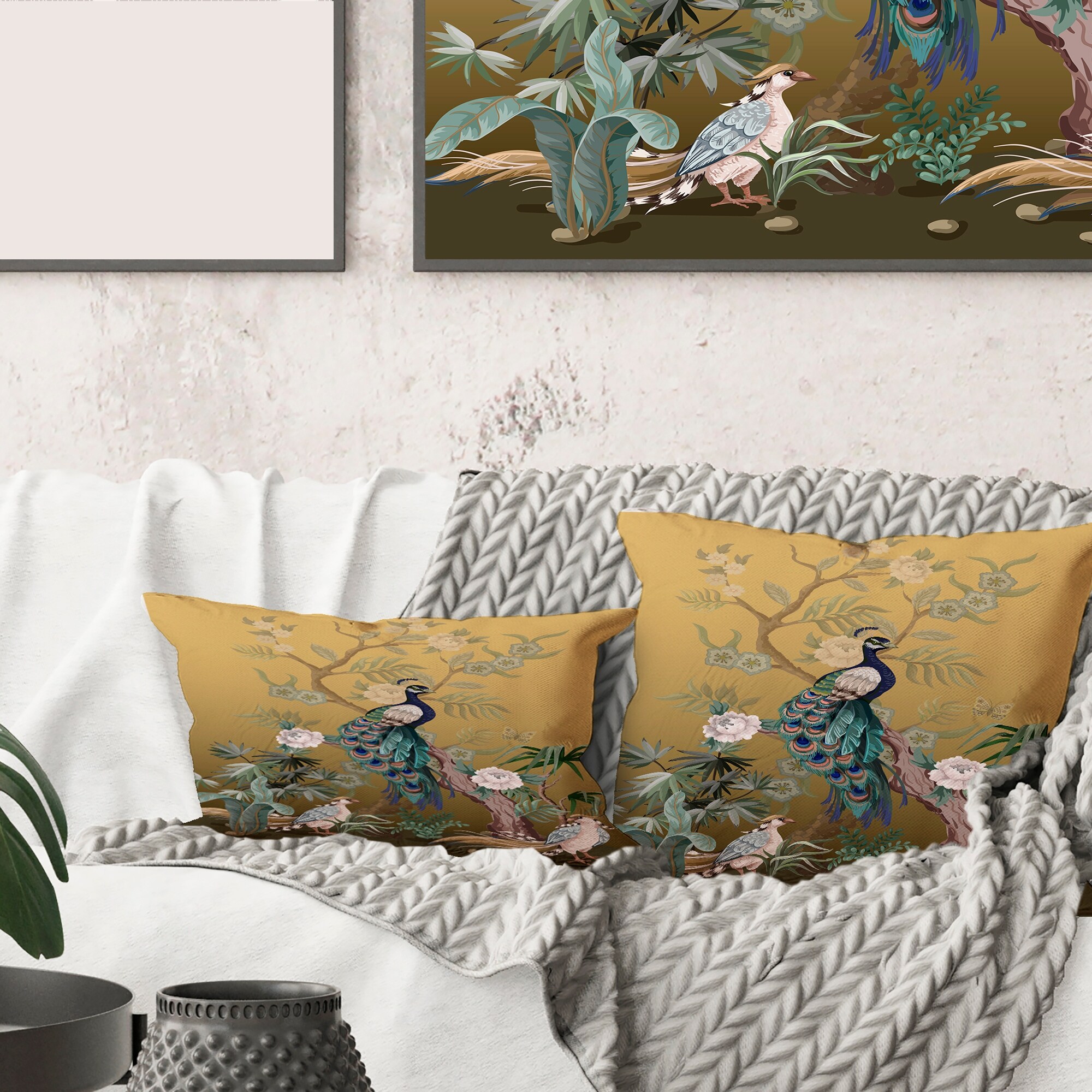 Bird Throw Pillows Bed Bath Beyond